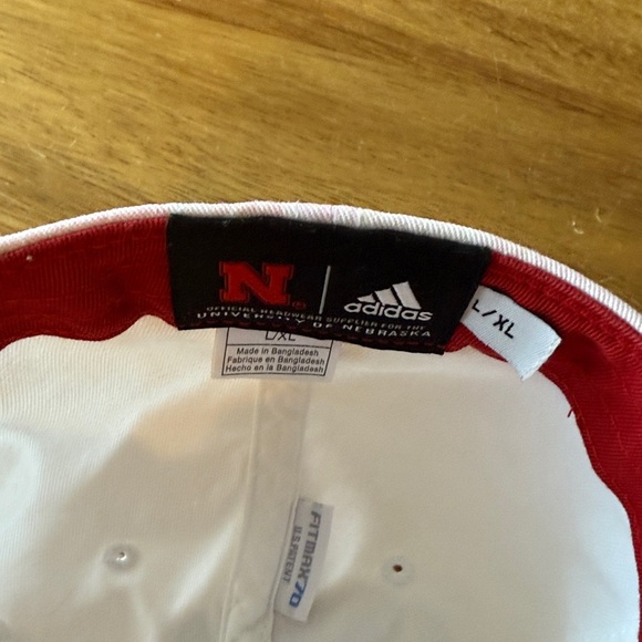 ADIDAS University of Nebraska FITMAX 70 Hat Men’s - Picture 6 of 8